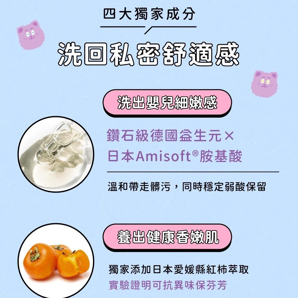 Relove｜煎妮花聯名｜限量組合｜胺基酸私密潔淨精華凝露 120ml｜蛋白酵素去漬 手洗精 220ml 限量化妝包-細節圖8