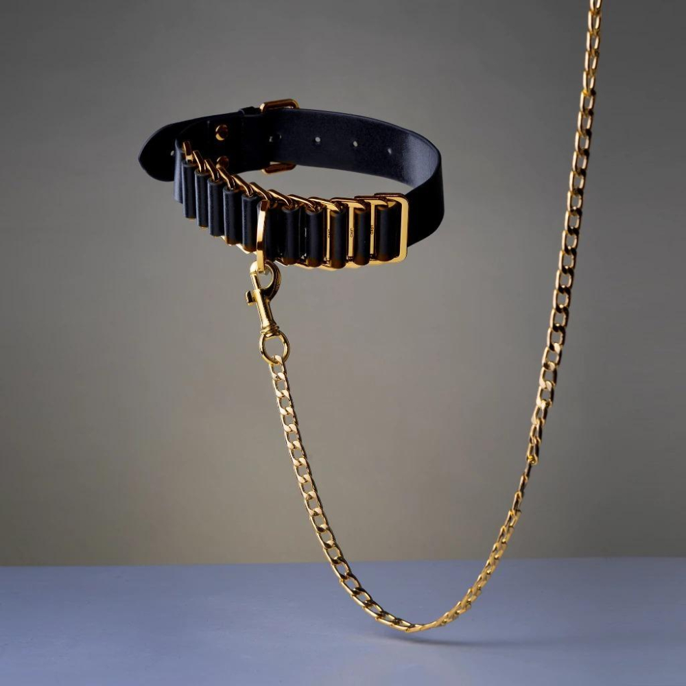 義大利 UPKO｜SM｜鎖戀｜項圈 手銬 腰帶套裝 愛姐網 金屬 皮革-細節圖6