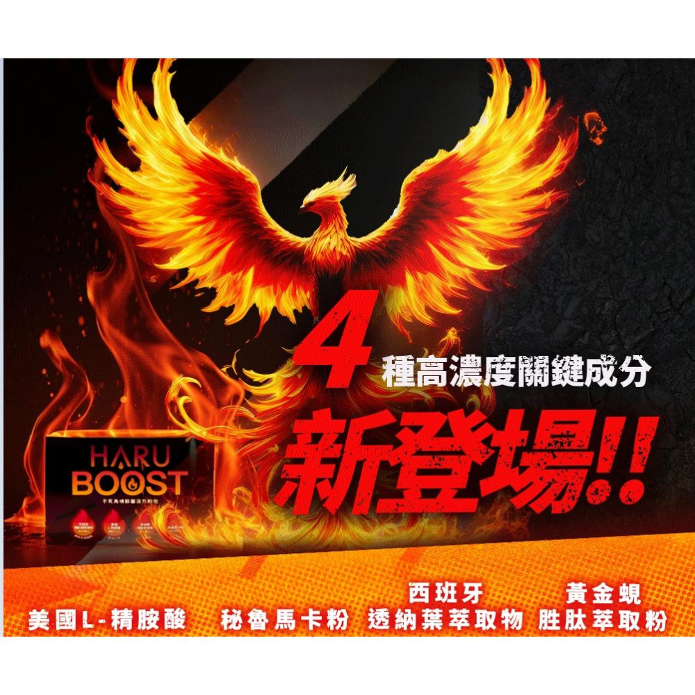HARU｜BOOST｜不死鳥精胺酸活力粉包｜7.5g*20｜大丈夫必備 (柑橘風味)-細節圖5