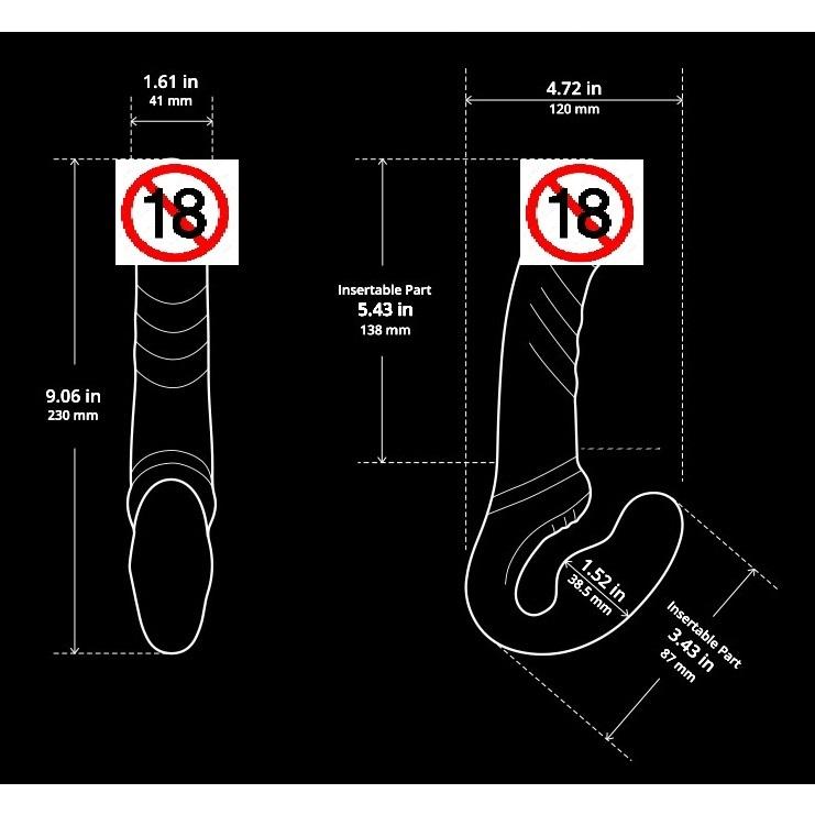 贈*熱感潤滑 Lovense Lapis｜手機智能遙控｜穿戴式 雙頭情侶按摩棒-細節圖5