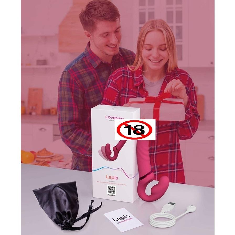 贈*熱感潤滑 Lovense Lapis｜手機智能遙控｜穿戴式 雙頭情侶按摩棒-細節圖7