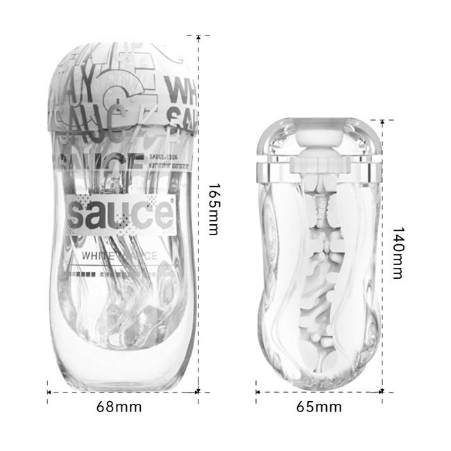 贈潤滑液 EXTRA SAUCE 旋風 電動飛機杯 品牌大使 林采緹 蛇姬推薦 保固二年 旋轉 吸吮 自慰器-細節圖7