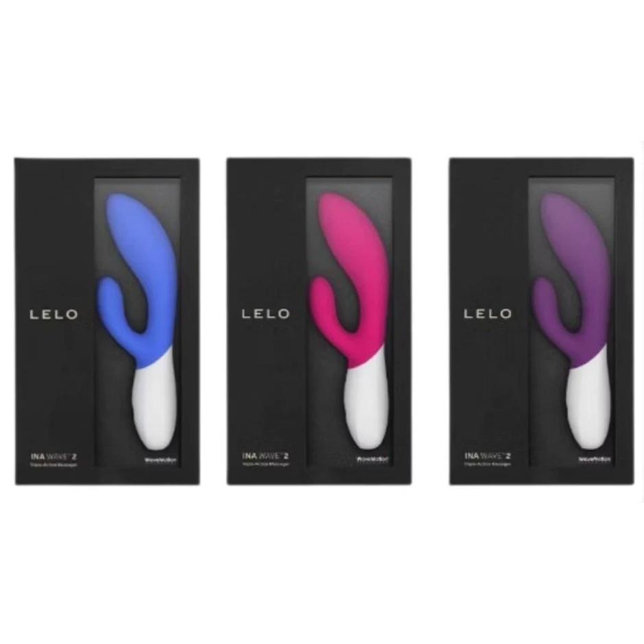 Lelo Ina Wave 2 INA 3終極兔子 多功能雙震動按摩棒 三色任選 按摩棒 成人用品-細節圖2