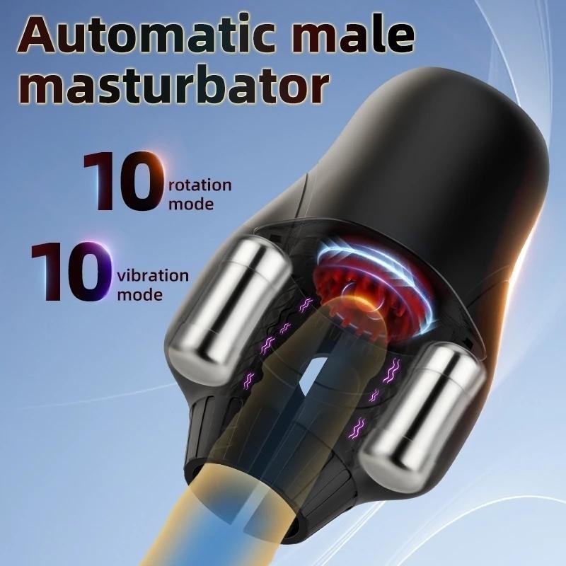 真男人｜勇士｜陰莖 ｜電動 鍛鍊器 飛機杯 火箭 吸氣 巨砲 陰莖 龜頭 舌舔 旋轉-細節圖6