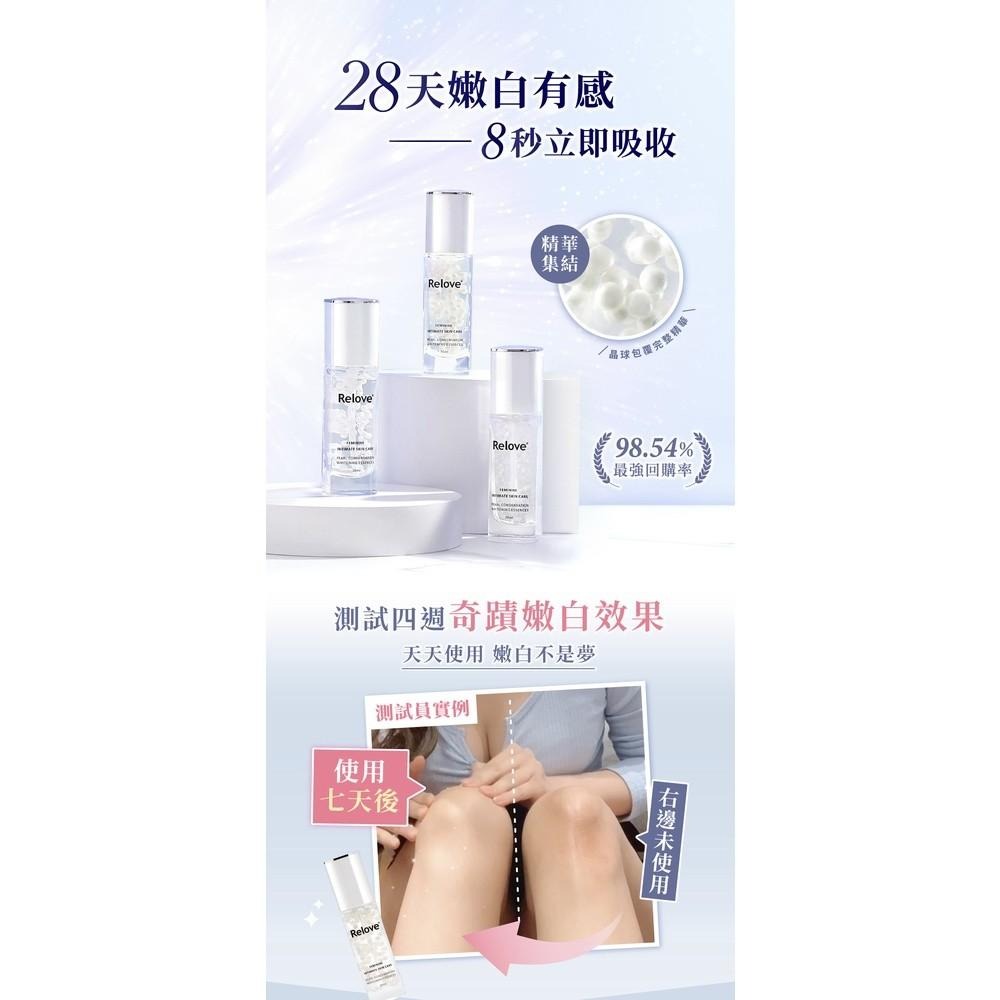 現貨 Relove｜淨柔白桃 EX版｜私密賦活晶球凝露｜30ml｜原廠授權經銷商 傳明酸 水潤緊緻 氨基酸 私密清潔-細節圖5