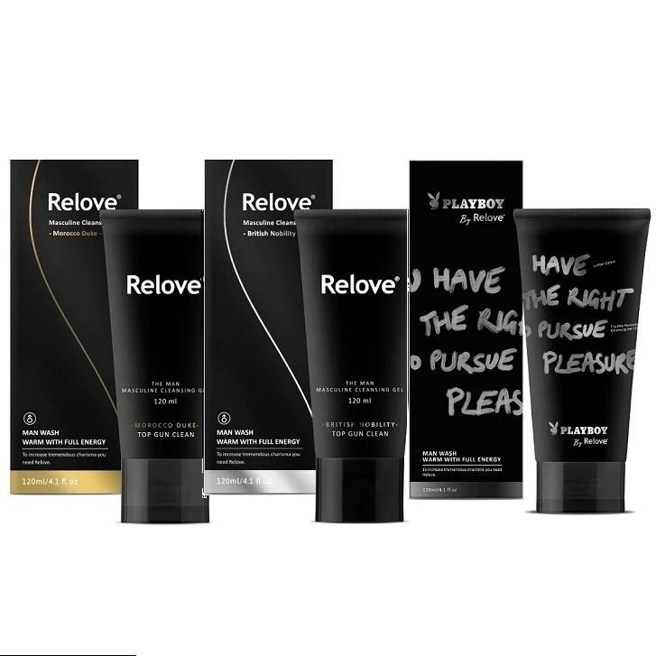 Relove｜男性｜私密潔淨凝露｜溫感 冰感 聯名款｜120ml 限量聯名款 檀香/琥珀 英倫紳士 摩洛哥公爵-細節圖9