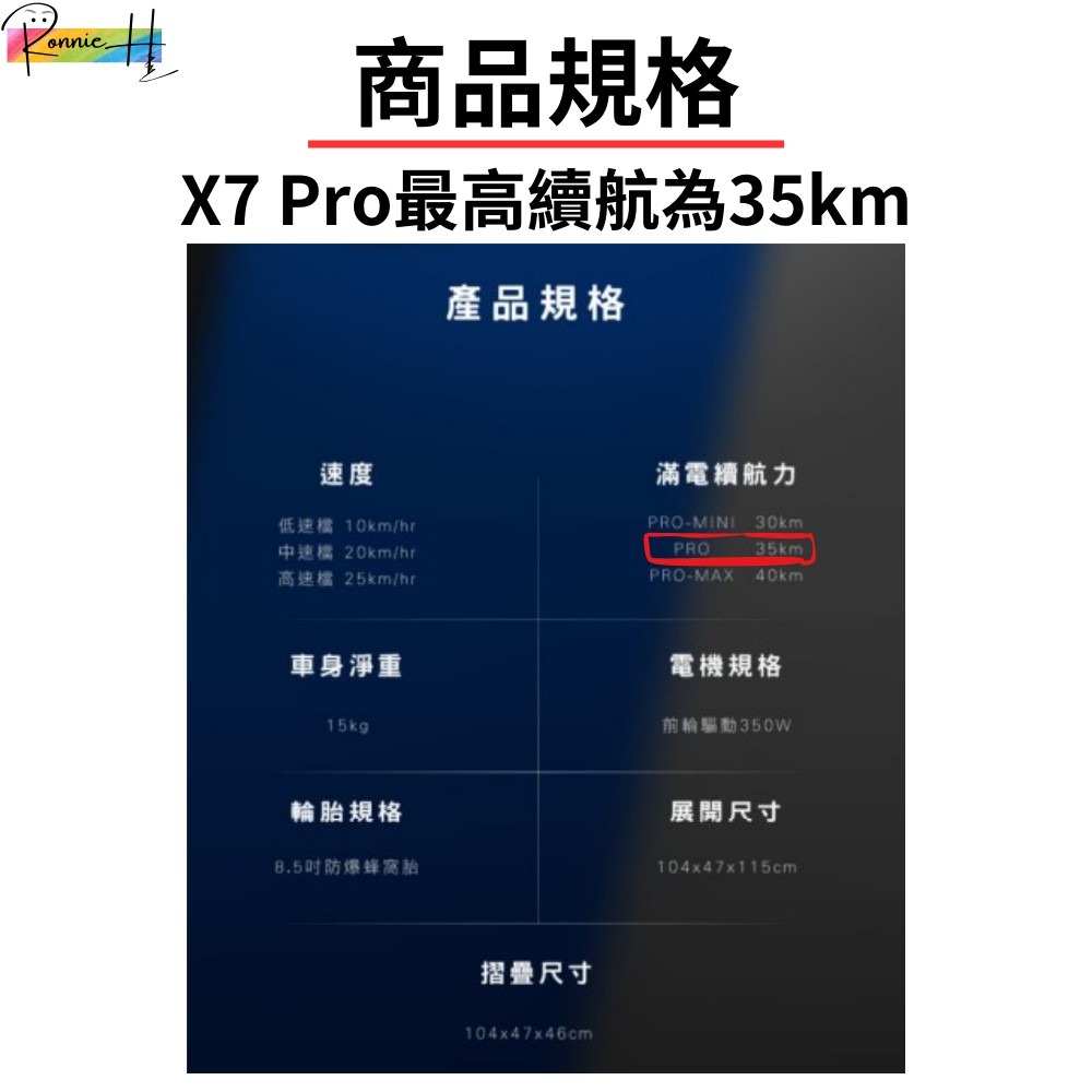 真正台灣製造 電動滑板車 Waymax X7-Pro (黑/銀/藍)三色可選 最高續航35km 最高速度25km 免運費-細節圖6