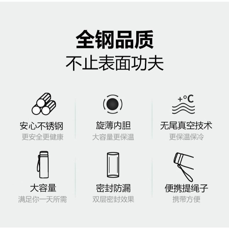 TINGMI小舖 316不鏽鋼保溫杯1000cc-細節圖4