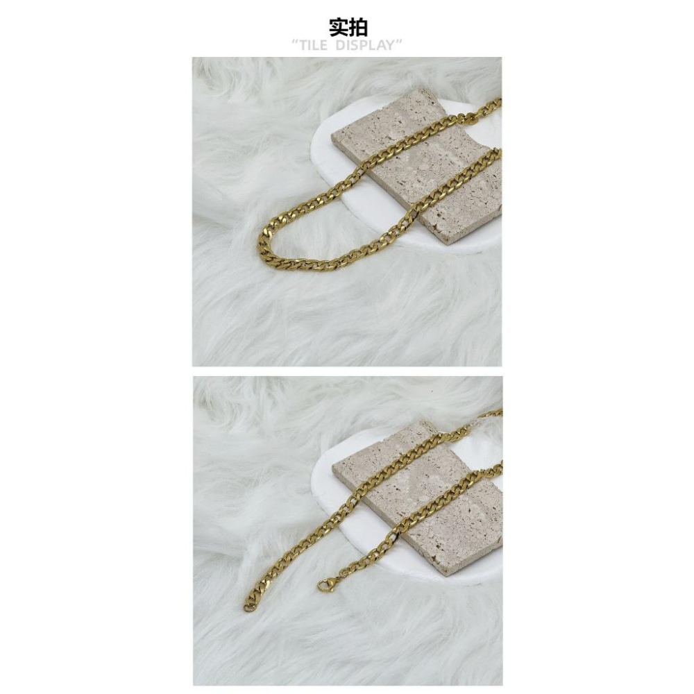 TINGMI小舖 歐美NK項鍊 45cm 18k越南沙金-細節圖2