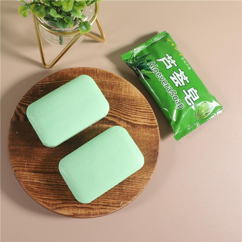 TINGMI小鋪 蘆薈香皂 蘆薈風味皂-細節圖3