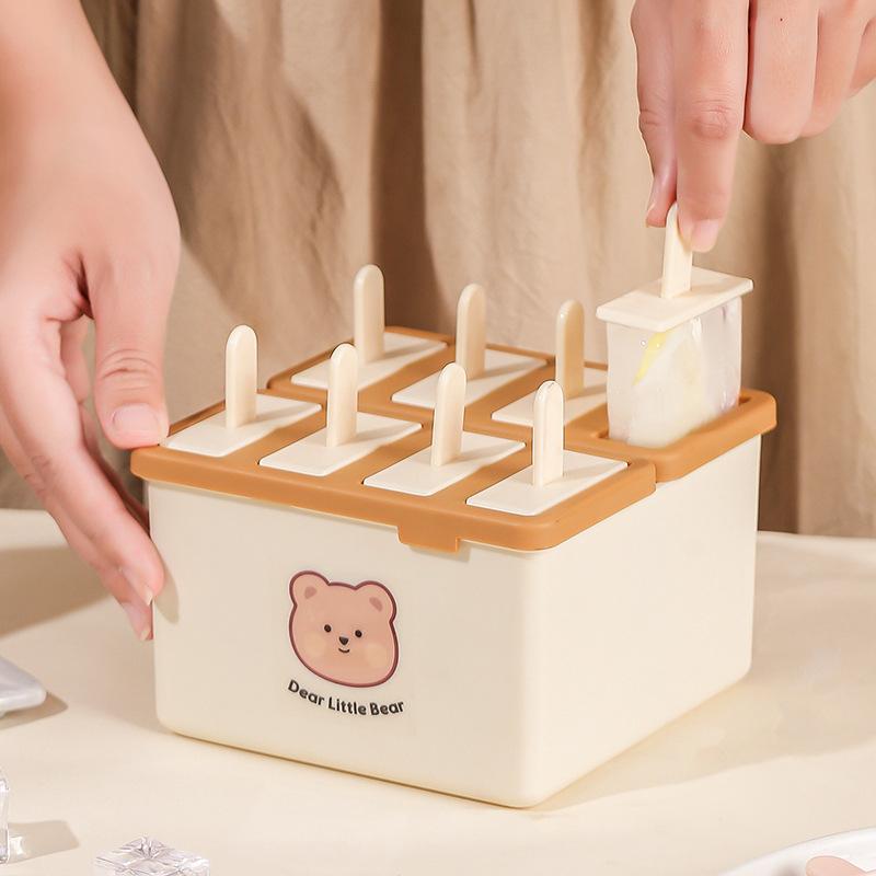 TINGMI小舖 台灣現貨  冰棒模具食品級帶蓋家用做冰棒凍冰塊盒的磨俱自製冰棒神器-細節圖3