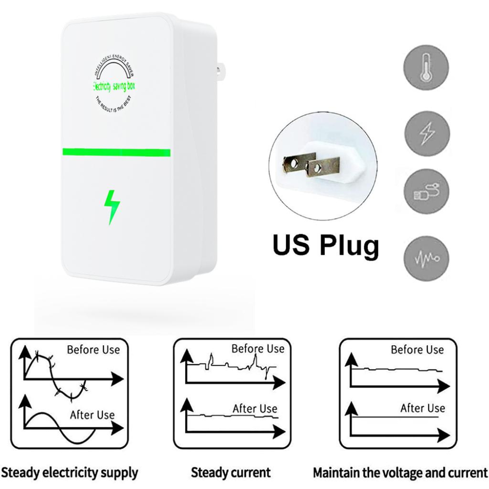 TINGMI小舖 家用節電器 省電器 省電寶 省電王 節電器-細節圖7