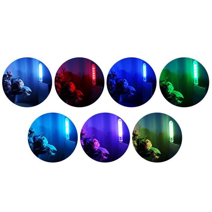 TINGMI小舖 USB七彩小夜燈 裝飾燈 氣氛燈 家用車用戶外用都好用！-細節圖2