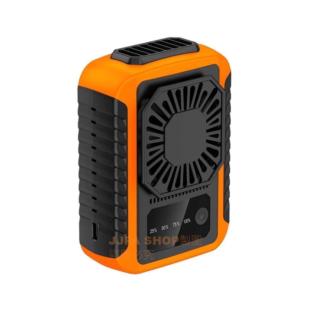 台灣現貨 腰掛風扇 6000mah大容量 掛腰風扇 安全認證 腰間風扇 隨身風扇 戶外運動 頸掛風扇 禮物-規格圖10