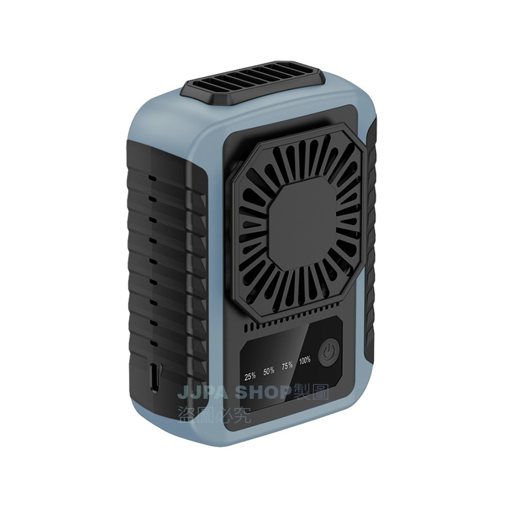 台灣現貨 腰掛風扇 6000mah大容量 掛腰風扇 安全認證 腰間風扇 隨身風扇 戶外運動 頸掛風扇 禮物-規格圖10