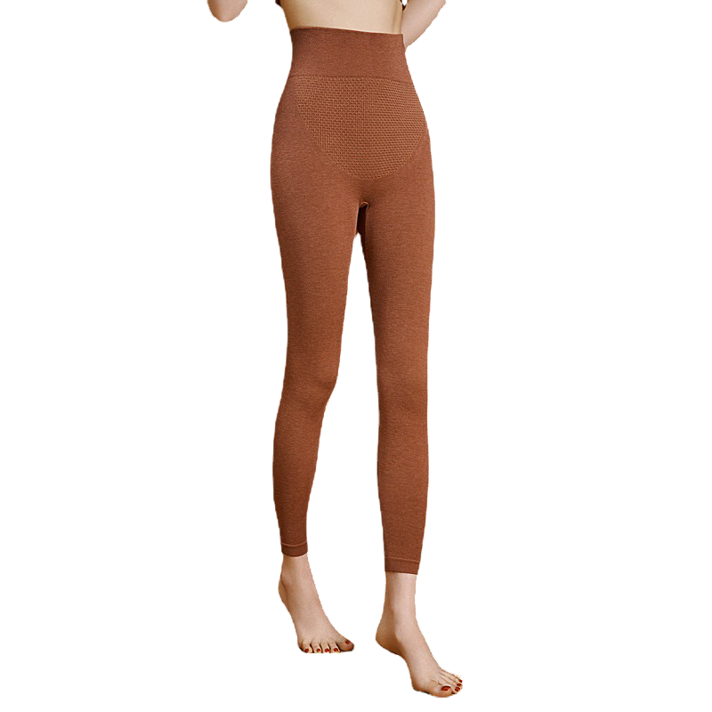 台灣現貨 【莫代爾綿羊毛】高品質保暖發熱褲 高彈力塑型 收腹提臀 顯瘦 舒適暖宮 打底褲 獨立密封包裝-細節圖10