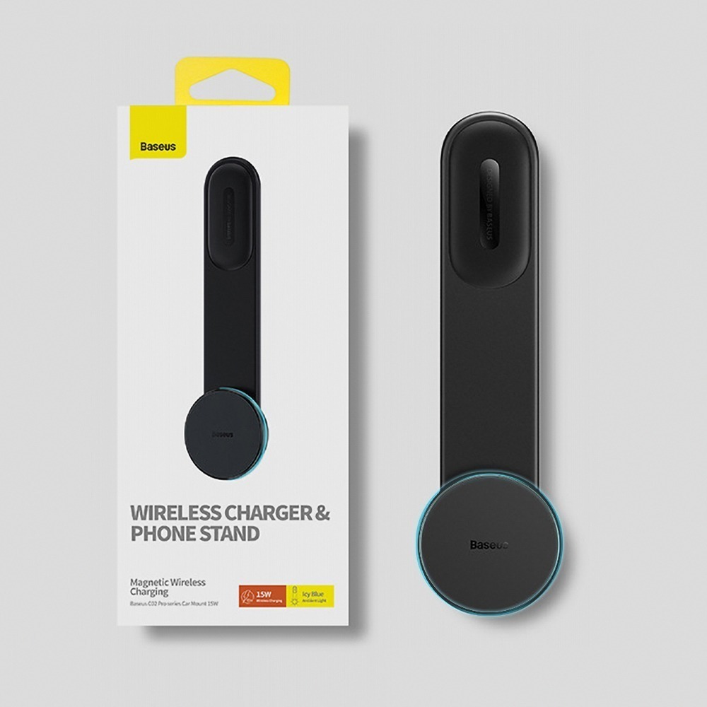倍思Baseus C02 Magsafe磁吸車用手機支架 無線充電支架 出風口導航支架 強磁吸附 車用手機架-細節圖11