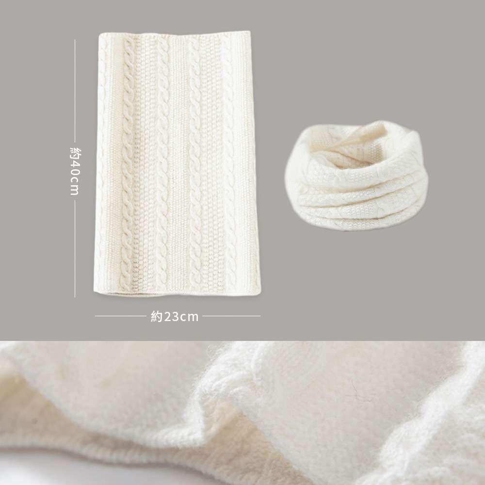 2025冬季新款 專櫃級 【100%喀什米爾圍脖】Cashmere針織羊絨脖圍 羊絨圍巾 不刺膚 輕暖細緻 隨身禦寒-規格圖9