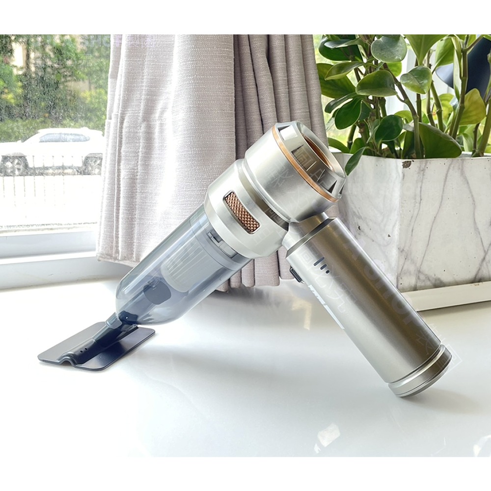 獨家訂製一鍵倒塵最新款【SUiTu德國工藝】大吸力無線吸塵器 吸塵小鋼炮 手持式車用吸塵器 禮物 6659 6653-細節圖2