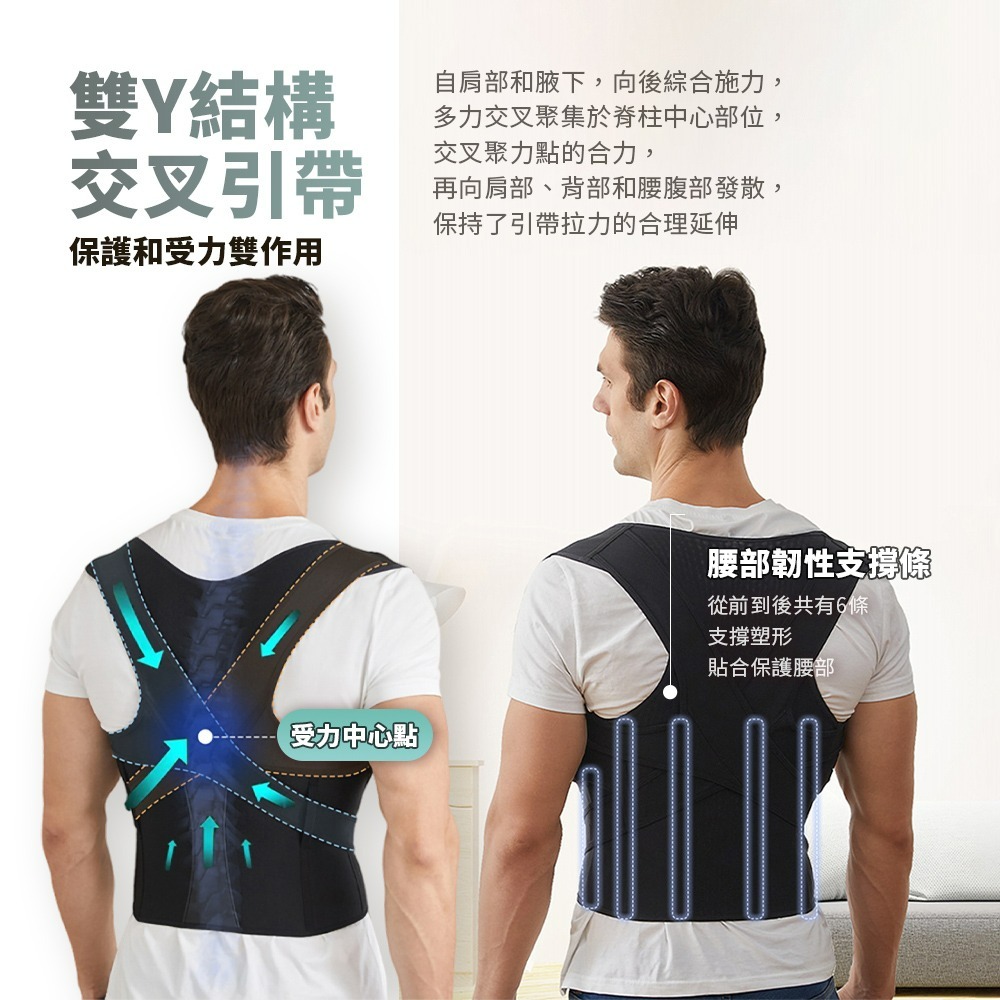 台灣快出🔥防駝背矯正帶 舒適透氣網布 加寬腰帶支撐 四季可穿戴 舒緩保護脊椎 抬頭挺胸 提升自信 低頭族救星 挺胸束-細節圖4
