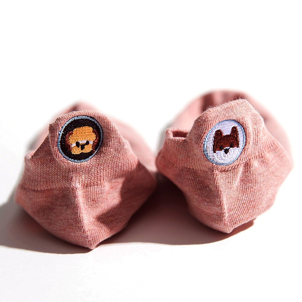 台灣現貨【韓版刺繡船襪｜短襪】動物刺繡襪 女生襪子 舒適短襪 個性短襪 女襪子 衛生獨立包裝 多款任選-規格圖9