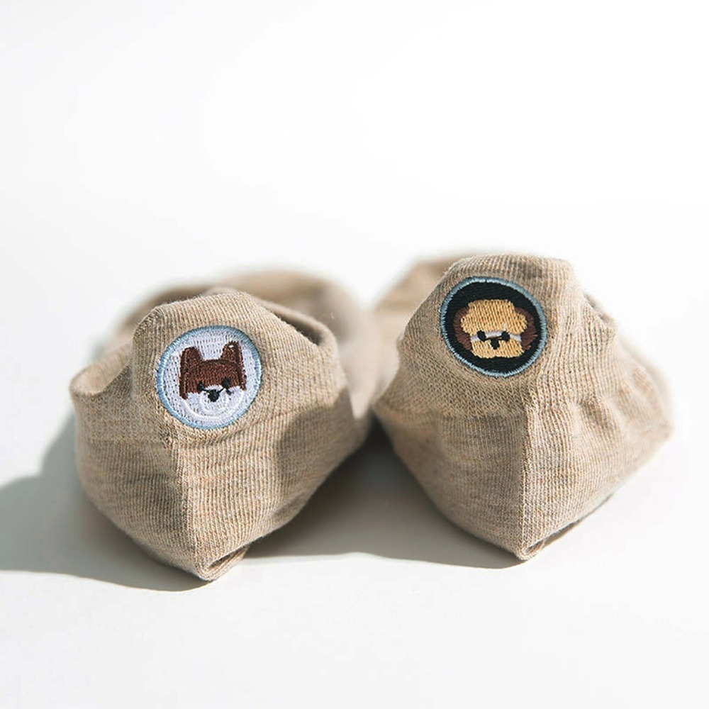 台灣現貨【韓版刺繡船襪｜短襪】動物刺繡襪 女生襪子 舒適短襪 個性短襪 女襪子 衛生獨立包裝 多款任選-規格圖9
