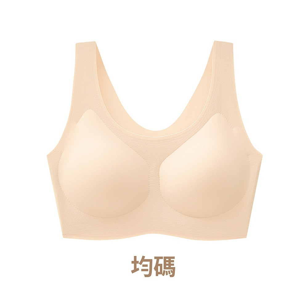 台灣現貨【新款細肩/背心款】超舒適 無痕內衣 不跑杯 包副乳 固定杯 無鋼圈 細肩內衣 背心 兩款任選 運動內衣-規格圖9