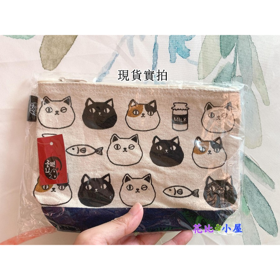 現貨★Ceramic AI貓咪三兄弟小袋【現貨實拍】日本進口✈️Ceramic-ai 化妝包 筆袋 萬用袋 手拿包-細節圖5