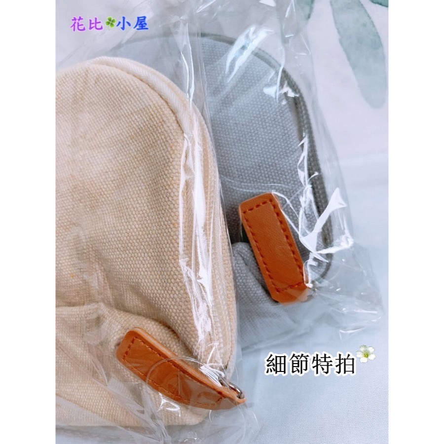 現貨★【ito&】刺繡化妝包【現貨實拍】日本進口✈️【ito&】鈴蘭 含羞草刺繍貝殼小包-細節圖7