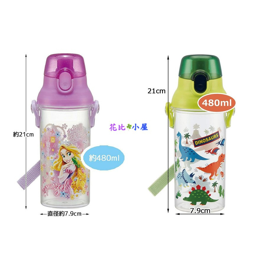 現貨★日本製Skater直飲水壺【現貨實拍】日本進口✈️480ml Skater PSB5TR直飲透明水壺-細節圖6