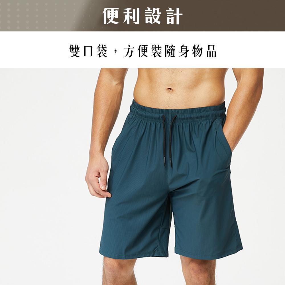 ⭐穿比不穿還要涼⭐【最涼短褲】One牌同工廠 透氣 降溫 夏天 排汗 舒適 鬆緊帶 反光條 散熱 抗悶 運動 休閒 冰絲-細節圖3