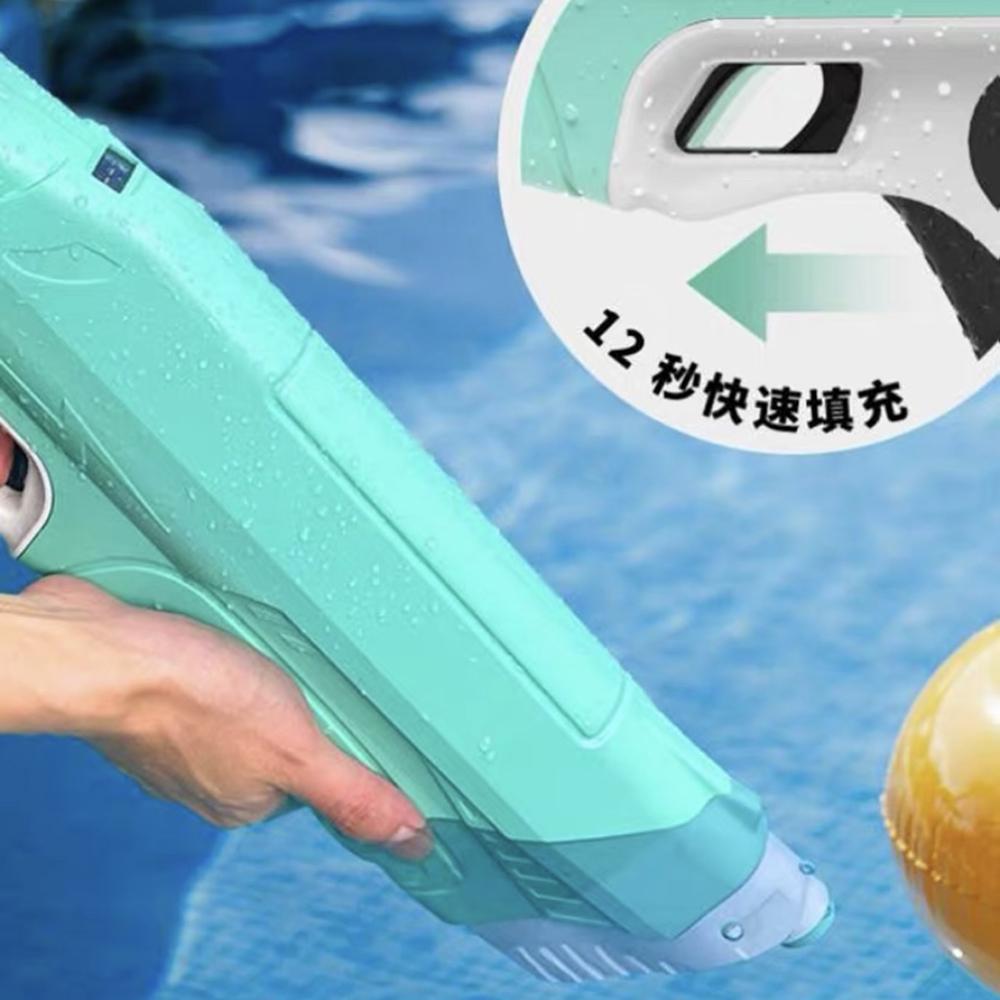 玩水必備你最強！【電動水槍】噴噴射射 還在用小孩子的小射炮？充電高效能噴水才是厲害！！泳池派對 遊樂園 玩水活動 夏天-細節圖4