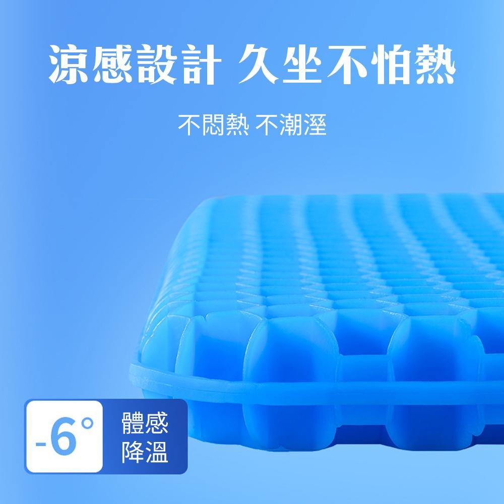 【腳踏車涼感坐墊】自行車 凝膠 釋放壓力 紓壓 涼墊 夏日必備 涼爽 透氣 舒適 運動 通勤 車隊 車身配備 單車 環島-細節圖5
