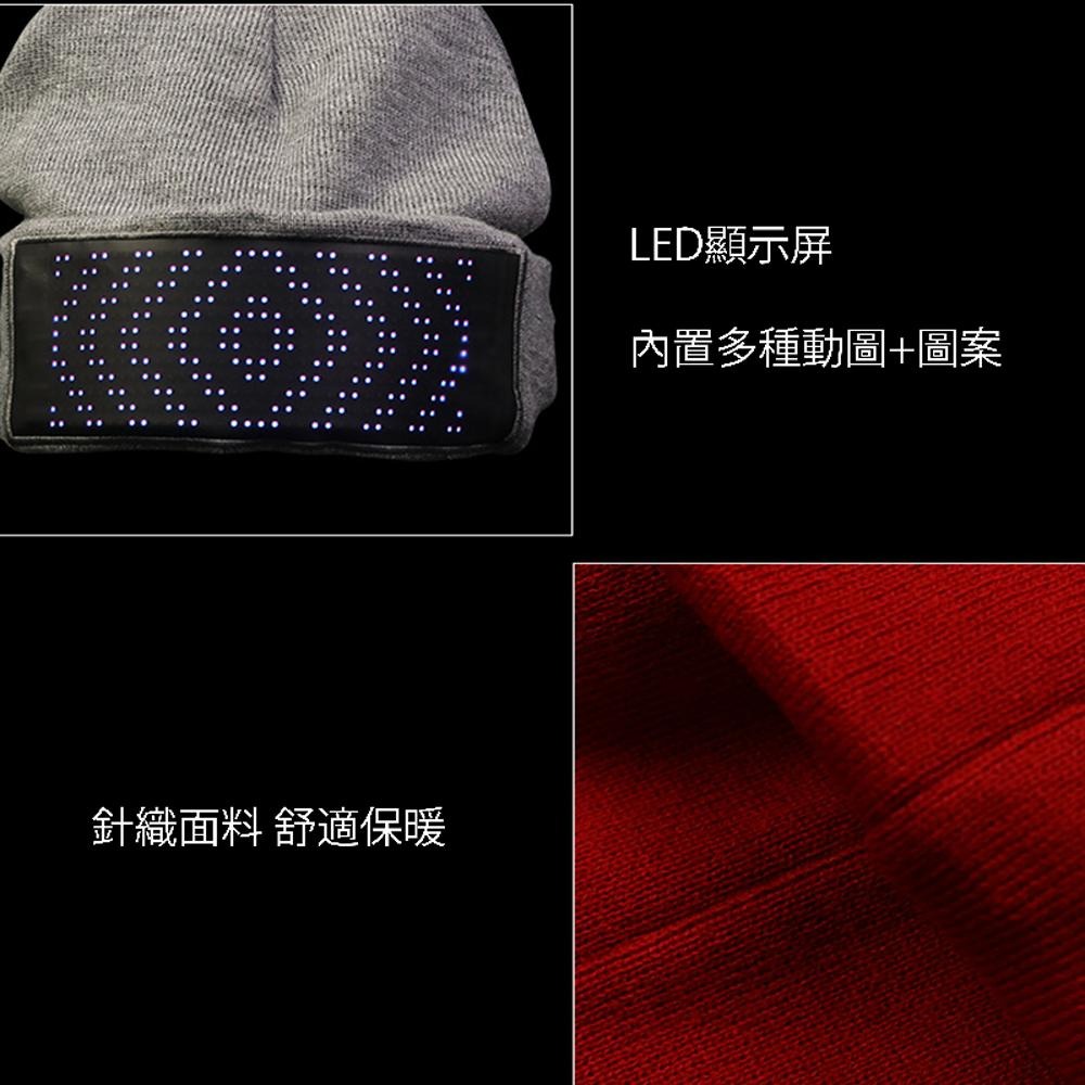 【LED毛帽】發光毛帽 目光焦點 派對 活動 追星 求注目 吸眼球 大家都在看 自帶聚光燈 spotlight 顯眼-細節圖3