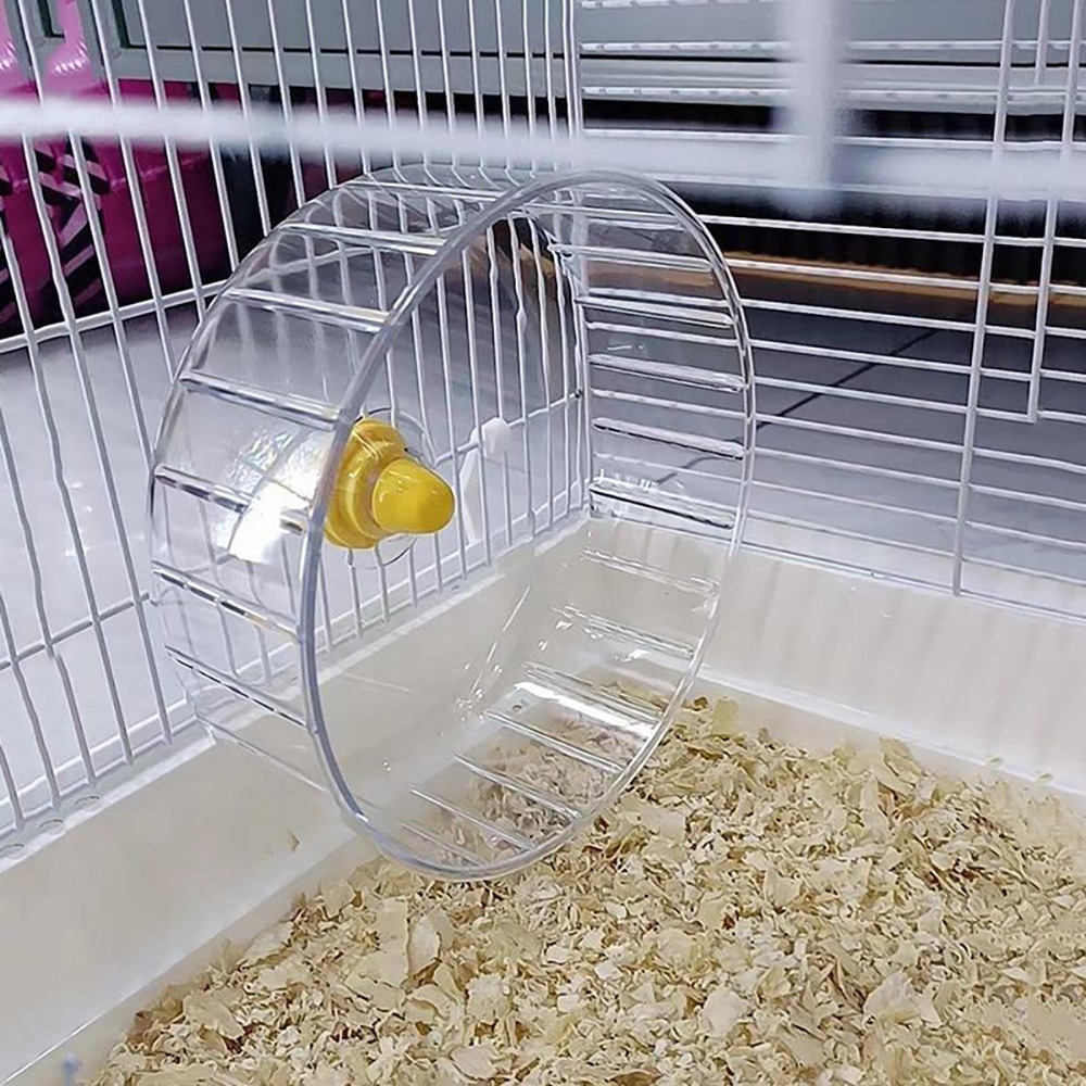 超靜音【鼠鼠透明跑跑輪】老鼠滾輪 倉鼠 黃金鼠 滾輪 健康運動環境 寵物運動用品 小動物-細節圖6