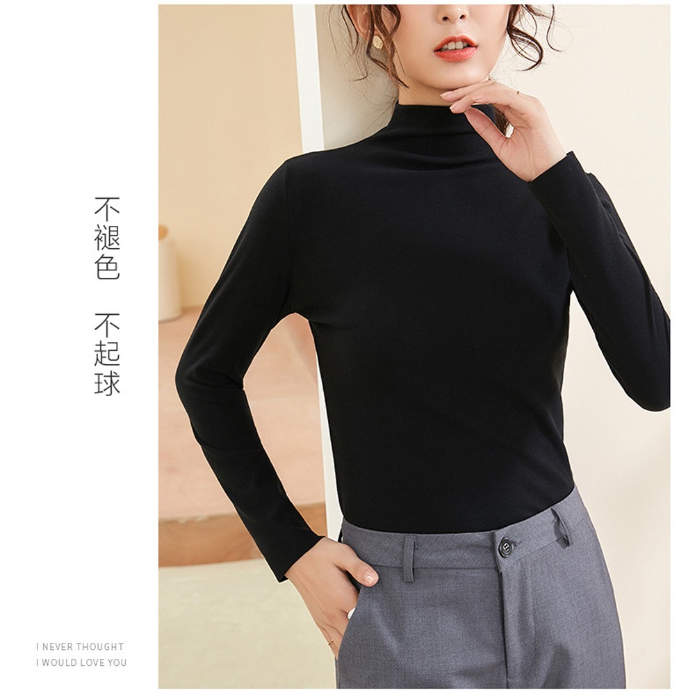 又保暖又顯瘦！美體發熱衣 雙層絨毛 加倍暖活 質料舒適 速效增溫 讓冬天漂漂亮亮 百搭 時尚 單穿也有型-細節圖7