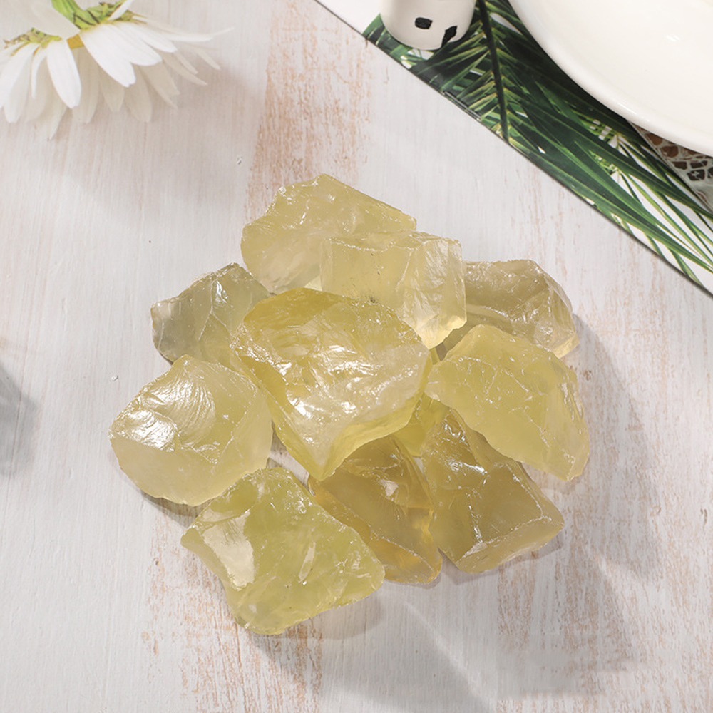 吸引財氣【黃水晶】晶瑩剔透 招財聚財 熔煉製作 有著閃閃動人的漂亮 聚財 增添福氣 創造好人氣 可當擴香石 居家擺飾-細節圖4