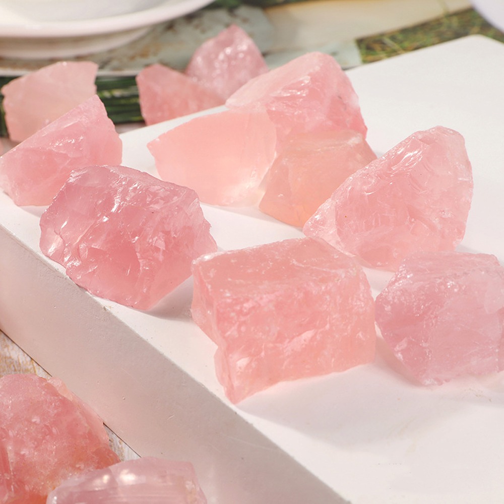 招好人緣【粉水晶】粉紅可愛 晶瑩剔透 熔煉製作 有著閃閃動人的漂亮 戀愛 增加人氣 廣結善緣 可當擴香石 居家擺飾 愛情-細節圖3
