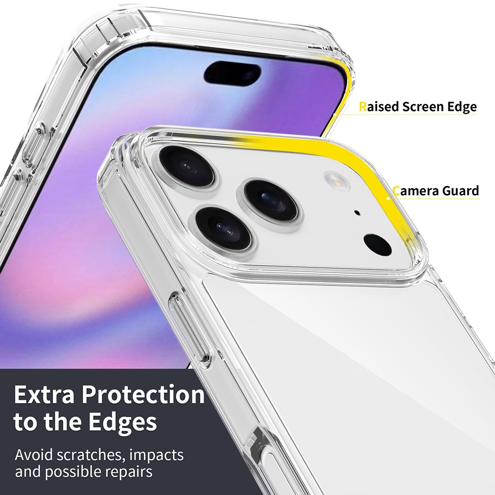 蘋果 iOS 新機 iPhone18系列透明手機殼 i18Pro i18Pro Max 自然展現原機色 防摔 Apple-細節圖4