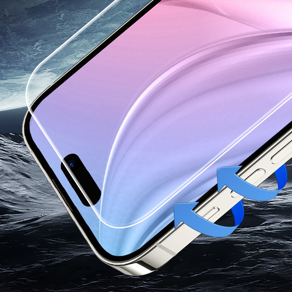 iPhone 18 系列鋼化保護貼 手機膜 iOS 蘋果 Apple 無白邊 穩固 易散熱 i18 Pro Max 防油-細節圖5