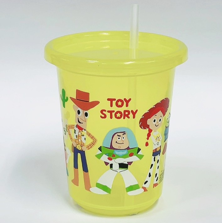 迪士尼系列 小美人魚 維尼與他的好朋友 玩具總動員 歡樂吸管杯 水杯 吸管沒有附蓋-細節圖8