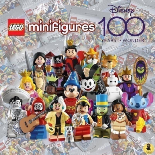 【高雄｜阿育小舖】LEGO 71038 迪士尼 100週年 人偶包（一套18隻）