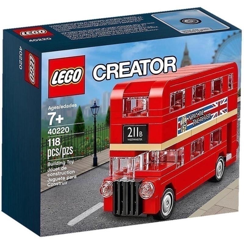 【高雄∣阿育小舖】現貨 LEGO 40220 英國倫敦巴士 LEGO 40468 計程車 LEGO 40469 嘟嘟車-細節圖2