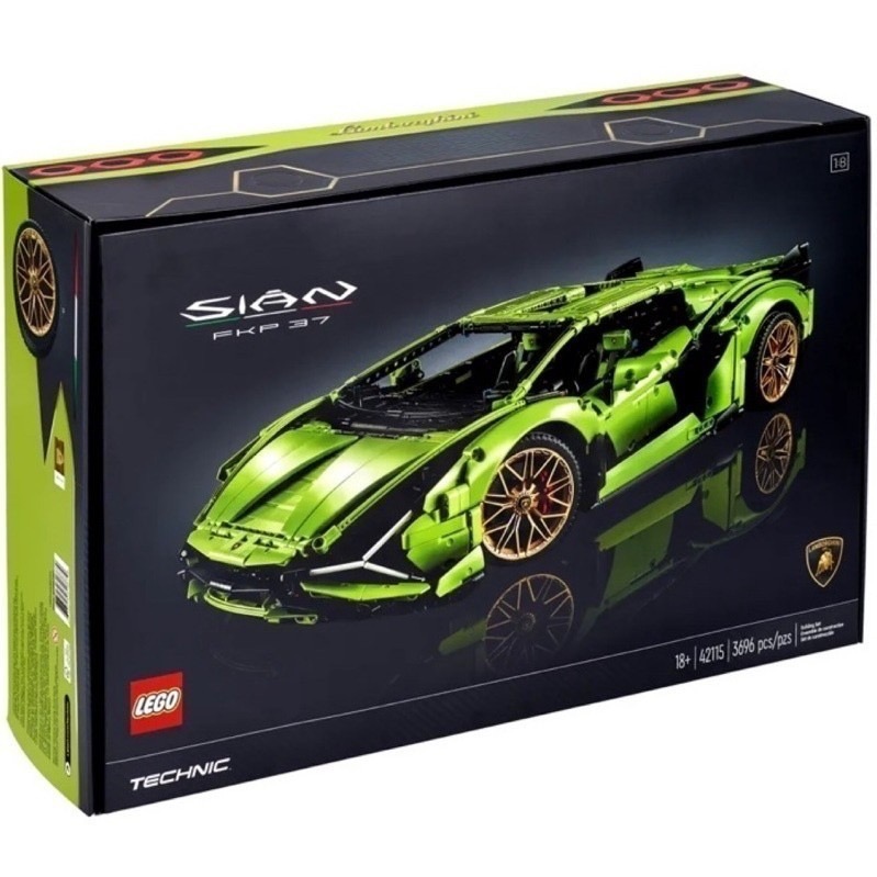 （店面）９５００【高雄∣阿育小舖】LEGO 42115 Sián FKP 37 藍寶堅尼 Lamborghini-細節圖2