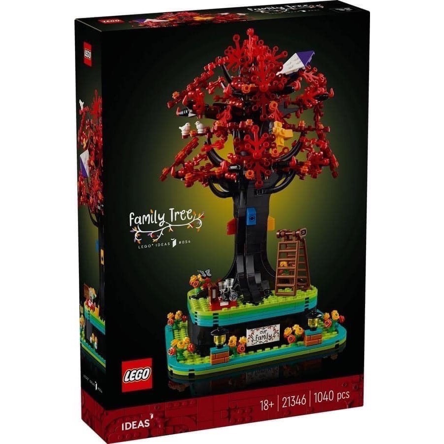 【高雄｜阿育小舖】<現貨可刷卡> Lego 21346 家族樹 Family Tree-細節圖2