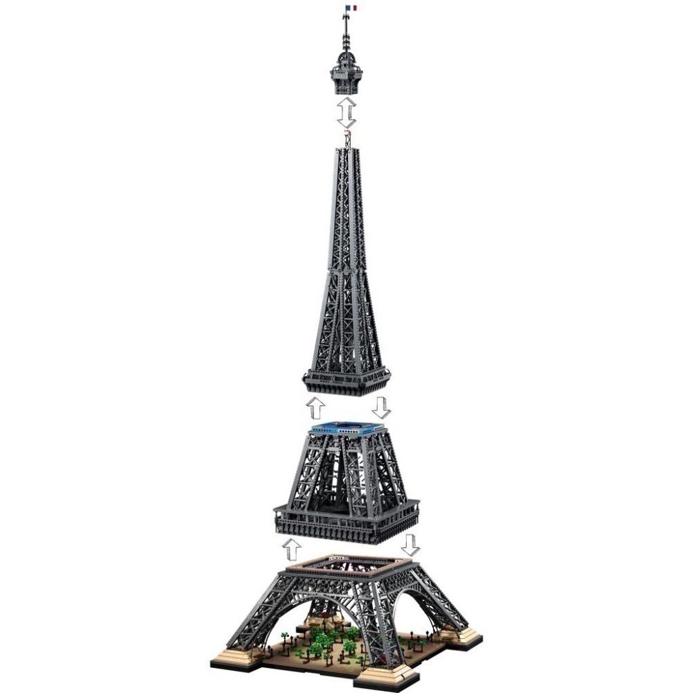 （店面）１６０００【高雄∣阿育小舖】LEGO 10307 艾菲爾鐵塔 Eiffel Tower-細節圖7