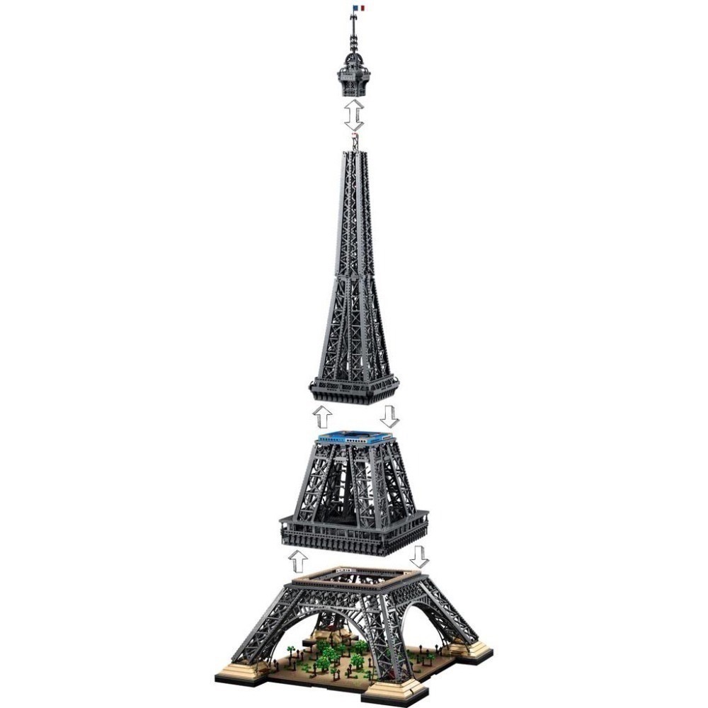 【高雄∣阿育小舖】LEGO 10307 艾菲爾鐵塔 Eiffel Tower-細節圖7