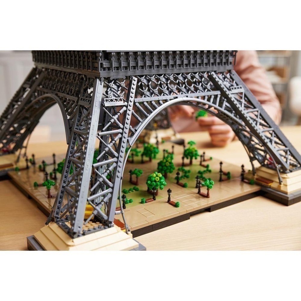 【高雄∣阿育小舖】LEGO 10307 艾菲爾鐵塔 Eiffel Tower-細節圖8