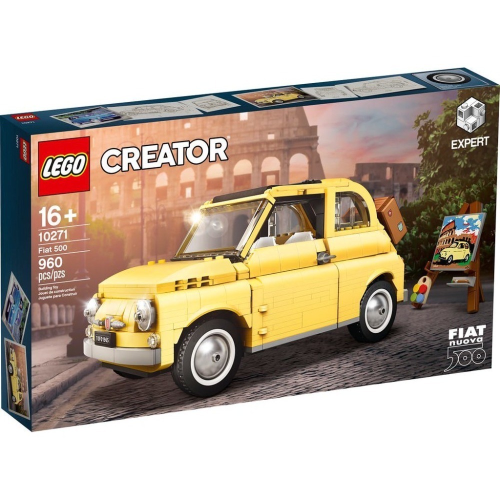 【高雄∣阿育小舖】<現貨可刷卡> Lego 10271 飛雅特 500 Fiat 500-細節圖2