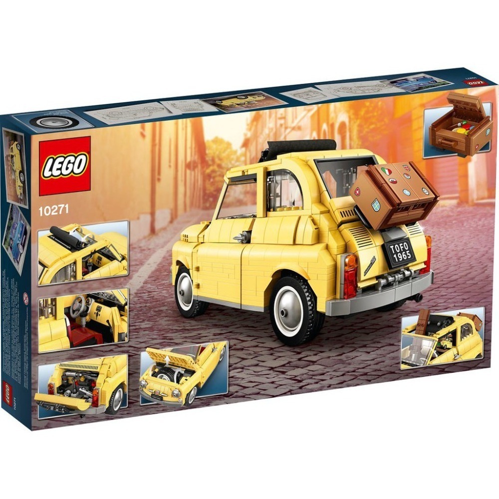 【高雄∣阿育小舖】<現貨可刷卡> Lego 10271 飛雅特 500 Fiat 500-細節圖3